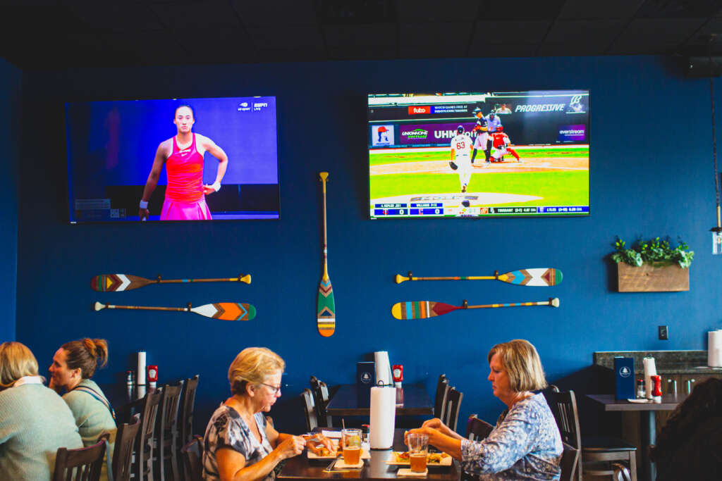 private are for office parties, holiday parties and more at Lakewood Tavern